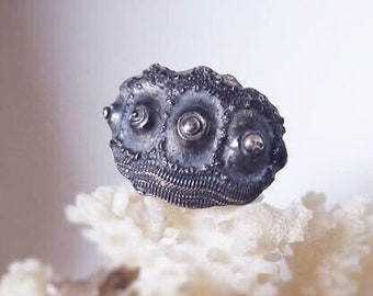 Sputnik sea riccio grande anello ¡DISPONIBLE EN 4 ACABADOS!