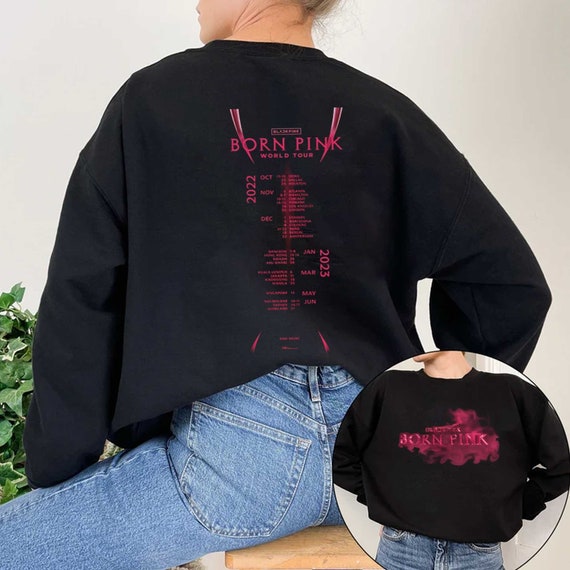 BLACKPINK Shirt for Fan Born Pink World Tour Shirt Pink - Etsy UK