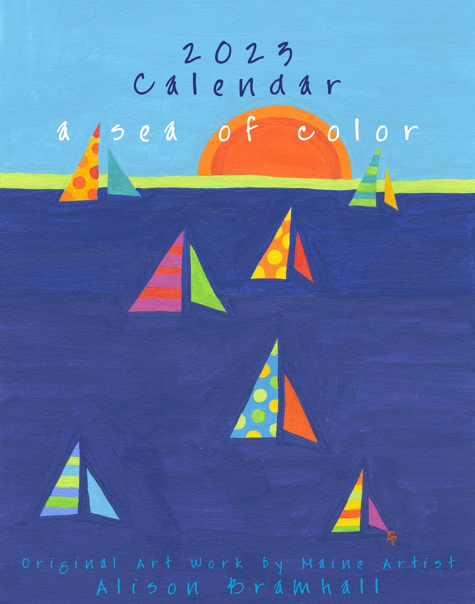 2023-coastal-calendar-natuical-gifts-maine-gifts-beach-etsy