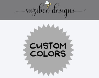 Add Custom Color to Your Personalized Design