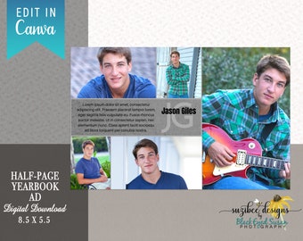 CANVA Yearbook Ads
