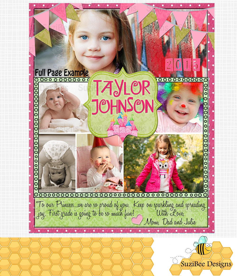 Yearbook Ad for Elementary Preschool or Dance Ads Etsy