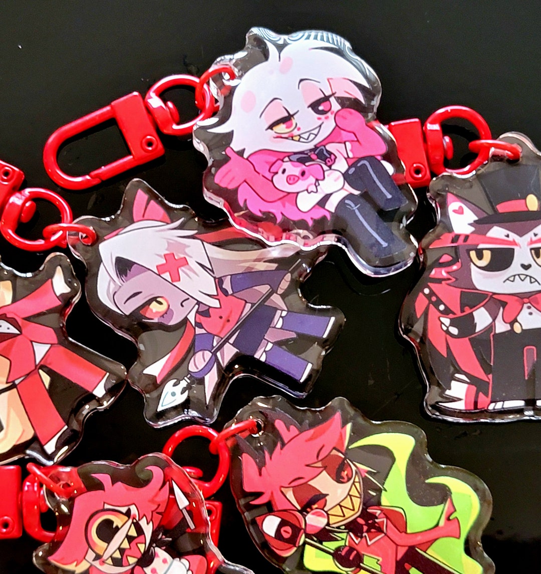 Hazbin Hotel Charms - Fanmade Acrylic - Etsy
