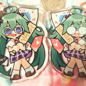 Hatsune Miku : Confession of a Rotten Girl Ver Acrylic Charm
