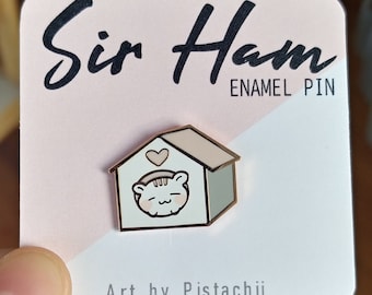 SirHam Hamster Pins : House Ham