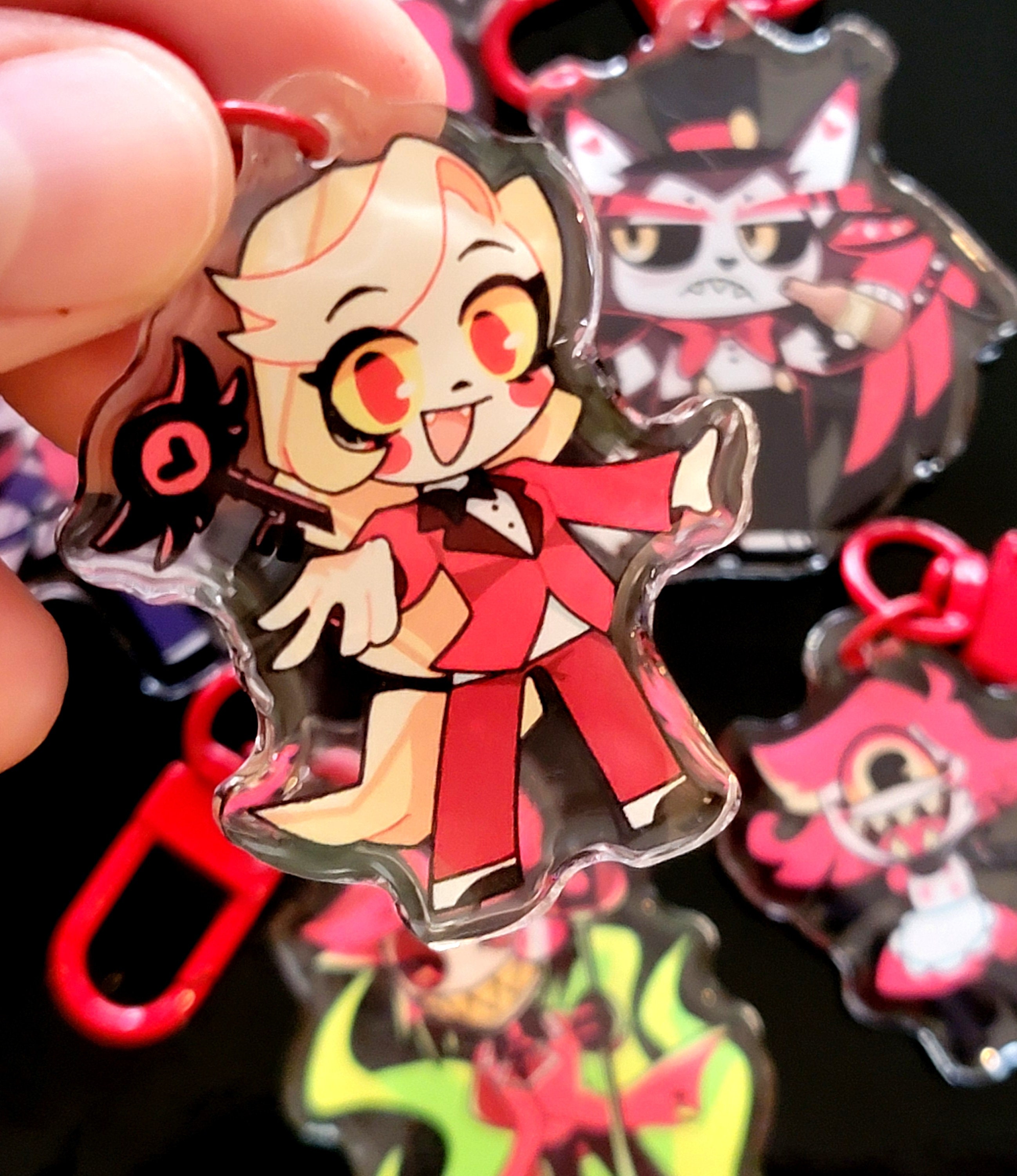Hazbin Hotel Charms - Fanmade Acrylic - Etsy