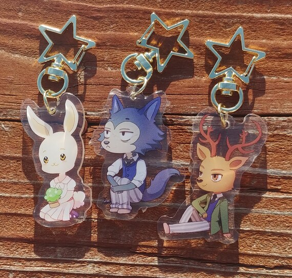 Beastars Charms Haru Legosi Louis Etsy Australia Beastars Charms Haru Legosi Louis Etsy Australia