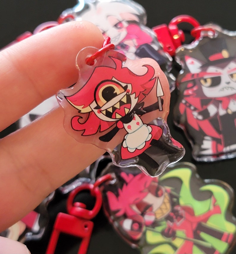 Hazbin Hotel Charms - Fanmade Acrylic - Etsy