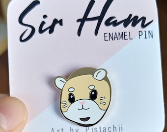 SirHam Hamster Pins : Peek Ham