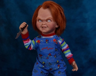 1:1 Chucky Silicone Statue Kevin Yagher Inspired Childs Play Dourif