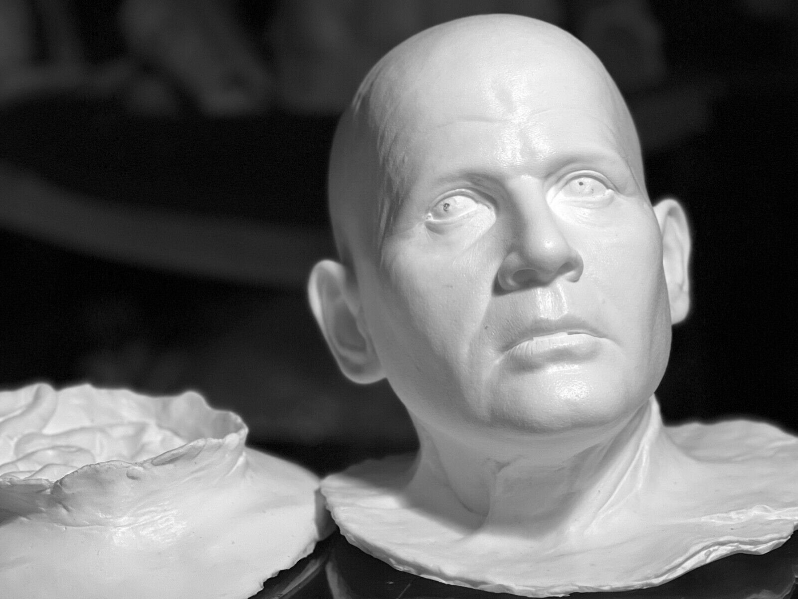 1:1 Alien Ash Resin Bust Head and Neck Ian Holm Ridley Scott Giger - Etsy
