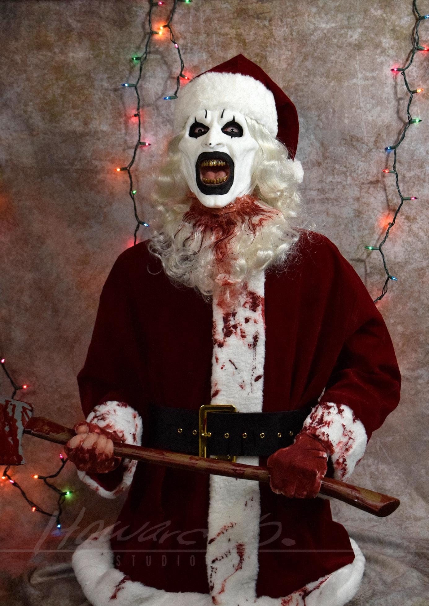 Art the Clown Santa Costume