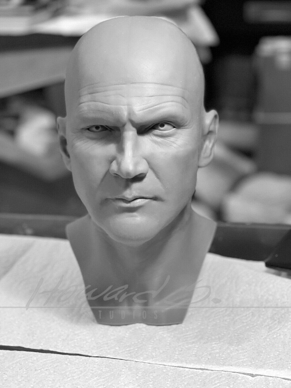 1:1 Six Million Dollar Man Astronaut Steve Austin Resin Bust Lee Majors Fall Guy
