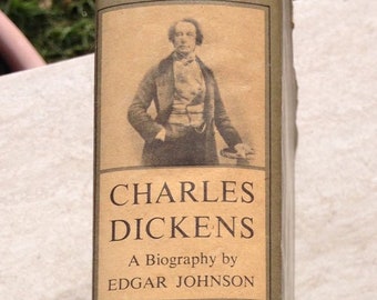 First Edition: Charles Dickens - His Tragedy and Triumph (2 Volumes) by Edgar Johnson - 50% OFF