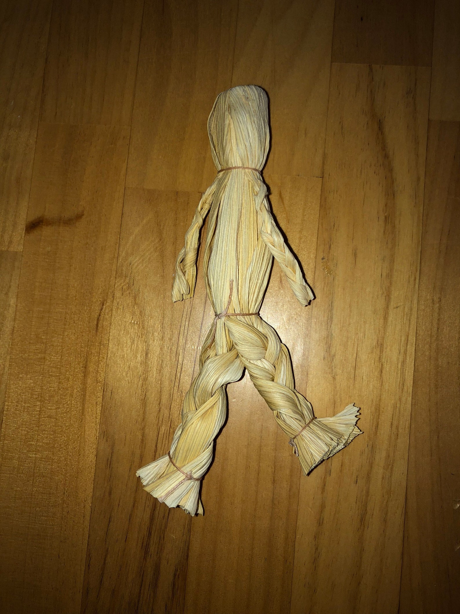 Handmade Cornhusk Voodoo Doll Etsy