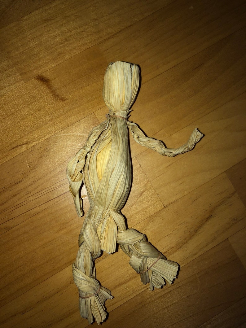 Handmade Cornhusk Voodoo Doll Etsy