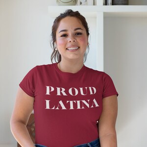 Stolzer Latein T-Shirt, Afro Latein, Lateinx, Mujerista, Bonita, Latein, Lateinische Gang, Lateinische Pride