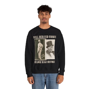 Gladys Bentley Sweatshirt, LGBTQA Unisex Crewneck, Gay Icon, Lesbian Pride, Heavy Blend Pullover, LGBTQ Activist Gift