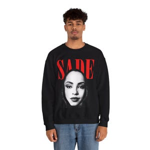 Sade Adu Sweatshirt, Sade Adu, Music Lover Gift, Hip Hop Fashion