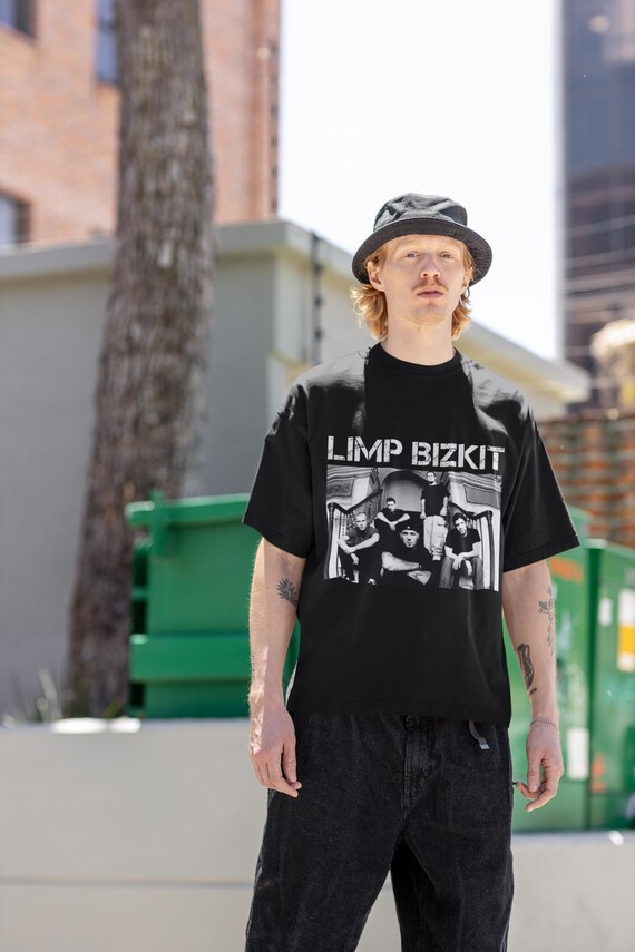 Camiseta de Limp Bizkit, camiseta de Nu Metal Punk, camiseta de