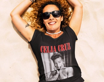 Celia Cruz T-Shirt, AfroLatina, Afrolatino, Blactina, Latinx, Latina, Morena, Black History Month