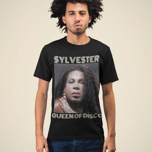 Sylvester Gay Icon T-Shirt, LGBTQ Pride Tee, Unisex Cotton Shirt