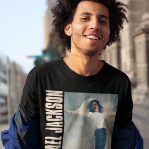 Michael Jackson T-Shirt, Music Fan Gift, Graphic T-Shirt, Black Music Month