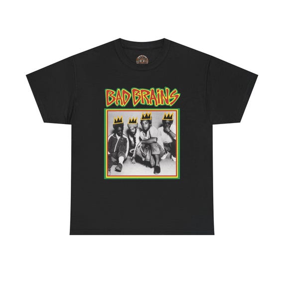 Bad Brains Vintage T-shirt, Jean Michel Basquiat, Hardcore