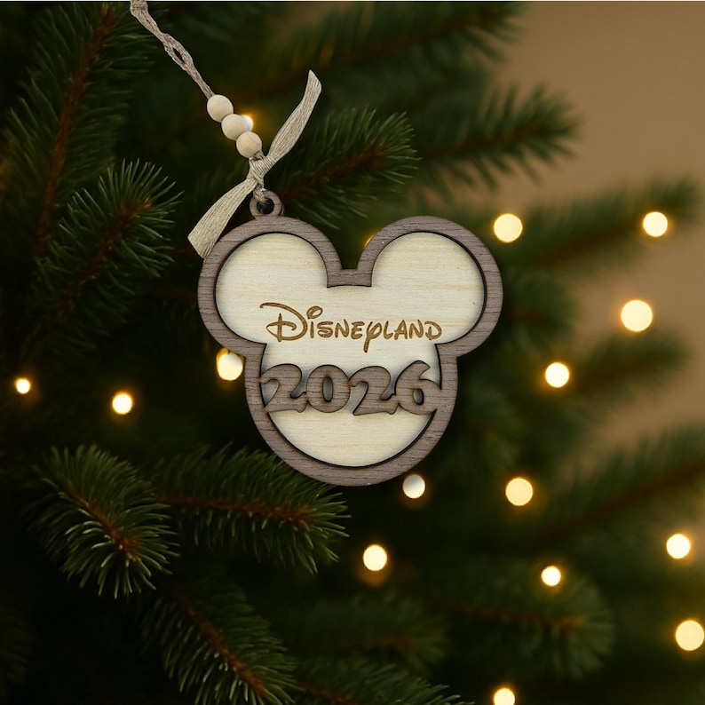 2026 Disney Christmas Ornament