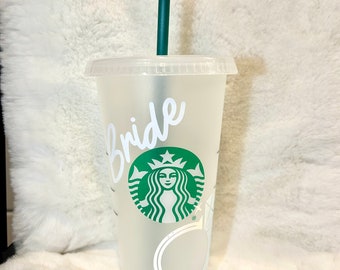 Bride or Mrs Starbucks Cup