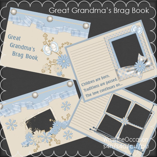 Great Grandma Brag Book
