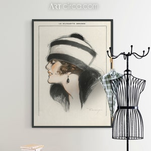 Art Deco Art : Art Deco Women Art - Vintage Fashion Art - Flapper Art - Art nouveau print - Art Deco Wall Art - Vintage Fashion Art