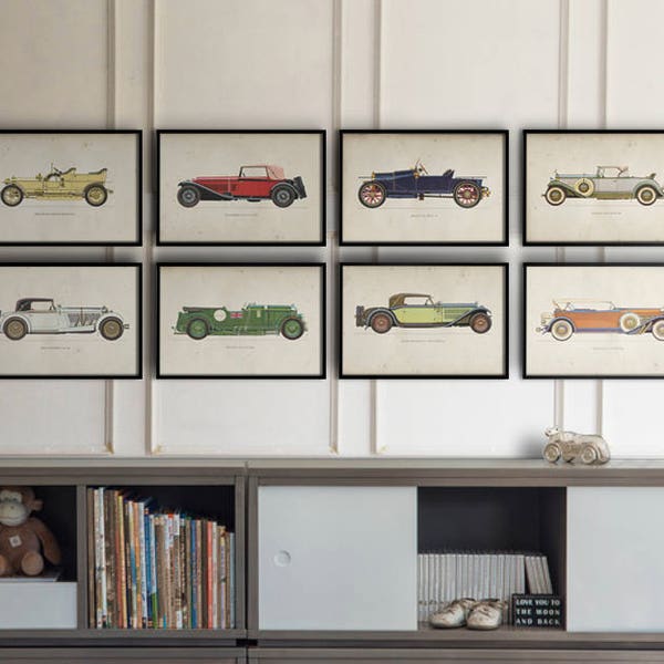Vintage Car Nursery Etsy