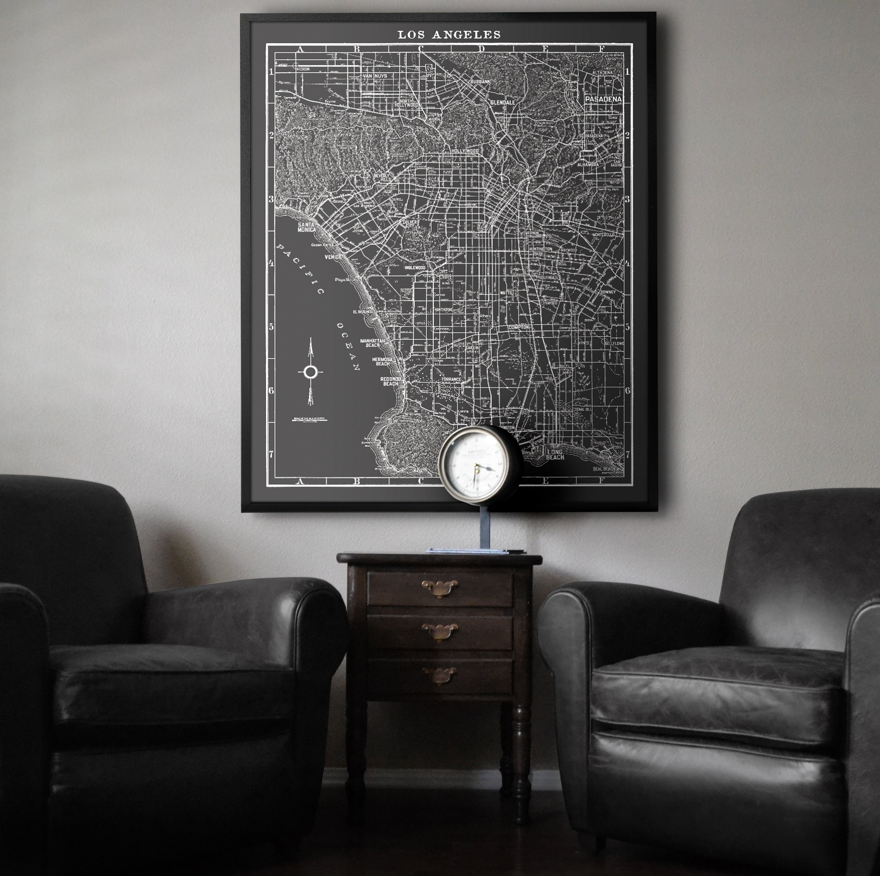 Thomas Guide Los Angeles Map - Etsy