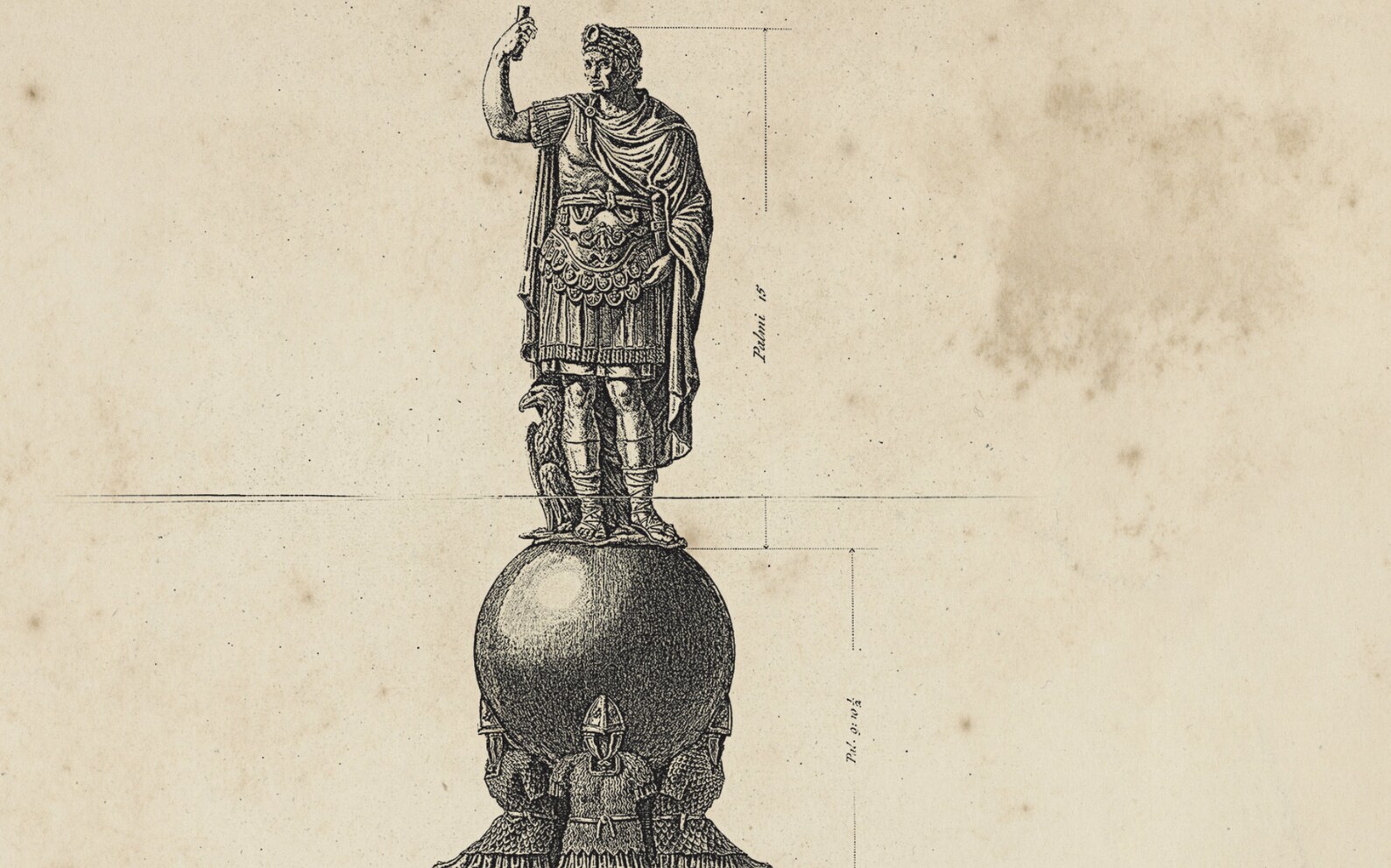 Trajan Column Drawing Trajan's Column Etchings Print : Vintage Trajan's Column Etchings ...