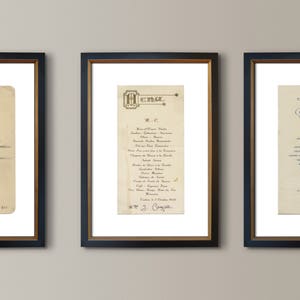 Menú francés #6 - 1950 Vintage French Brasserie Menu print - Decoración de restaurante francés - Decoración francesa - Arte francés