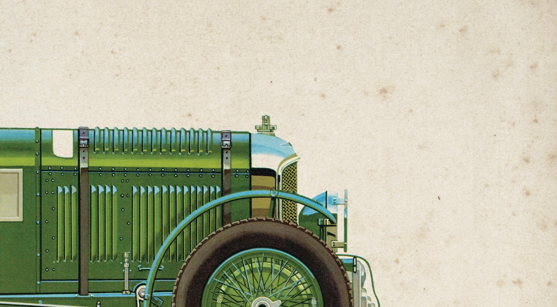 Vintage Car Art Nursery Car Print Boys Room Print Car Etsy