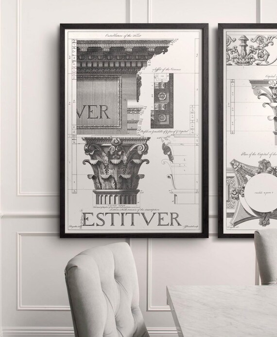Vintage Eye Chart No #3 Art 8X10 Print