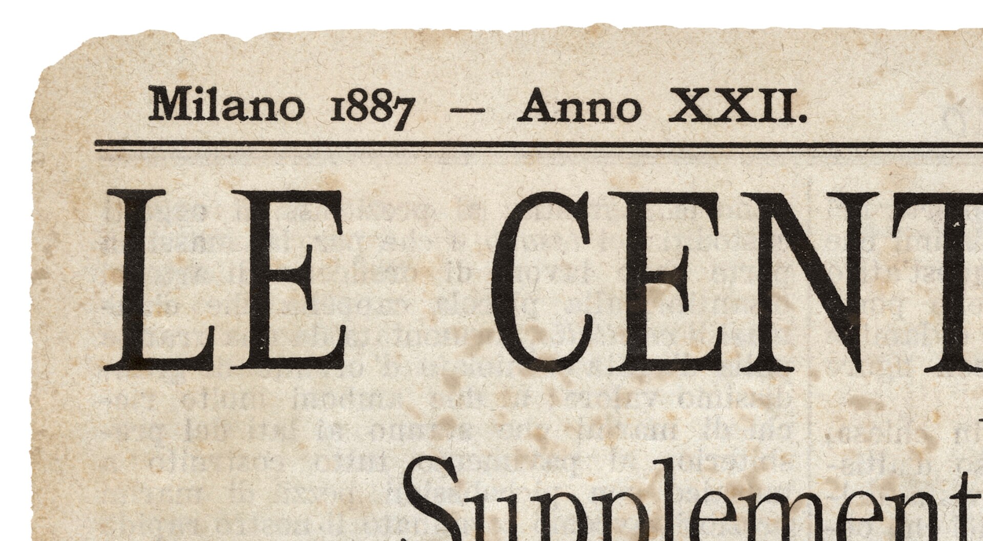 Vintage Italian Newspaper Venezia Full Cover 2 Vintage Etsy
