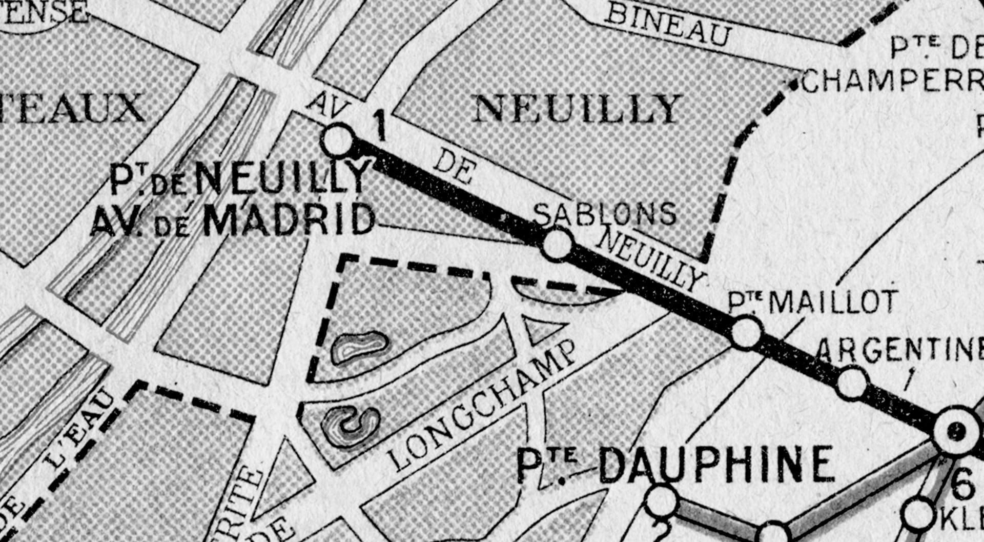 Paris Metro Map : Vintage 1950s Paris France Guilmin's Parisian
