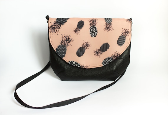 pineapple leather bag