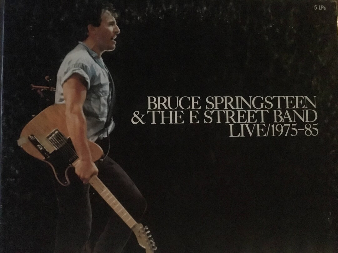 Bruce Springsteen and the E Street Band Live 1975 85 Etsy