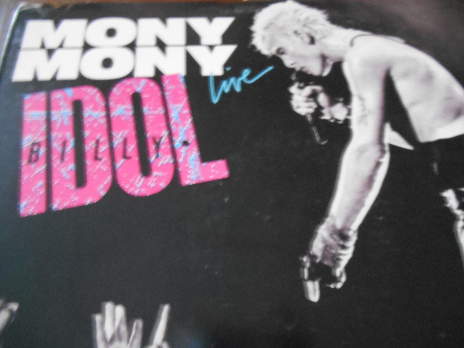 Billy Idol Mony Mony Live 12Single Vinyl record Etsy Billy Idol Mony Mony Live 12Single Vinyl record Etsy