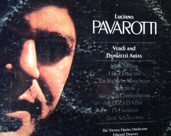 Luciano Pavarotti - Verdi et Donizetti - Arias-disque vinyle