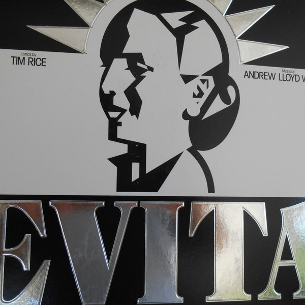 Evita-Andrew Lloyd Webber and Tim Rice- vinyl record