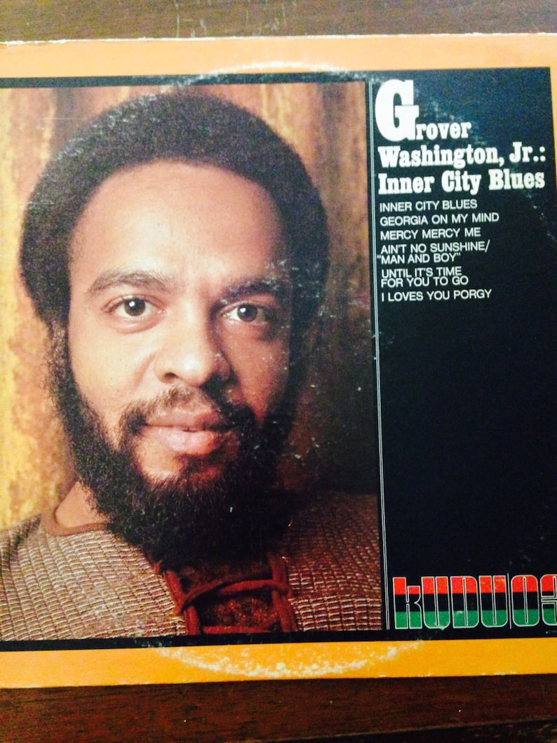 Grover Washington Jr. Inner City Blues vinyl record Etsy