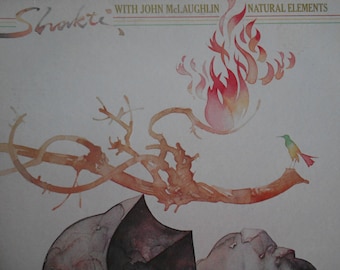 Shakti  - Natural Elements  -  With John McLaughlin - vinyl record