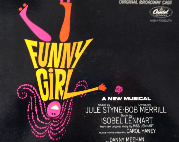 Funny Girl Original Broadway Cast Barbara Streisand Etsy
