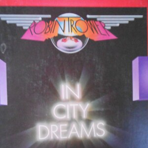 T-Shirt Robin Trower In City Dreams - Taille XL Blanc - Rare - Cadeau Fan De Rock