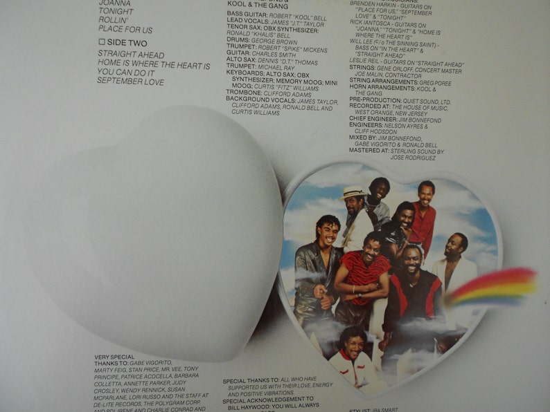 Kool and the Gang in the Heart Vinyl Record Etsy